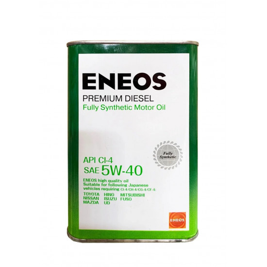 Масло моторное 5w40 1л Eneos Premium Diesel Масло моторное 5w40 1л Eneos Premium Diesel