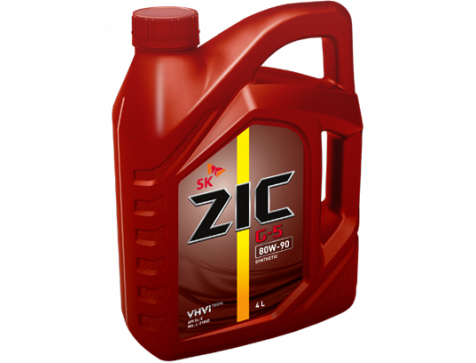 Масло Трансмиссионное 80w90 GL5 4л Zic G5