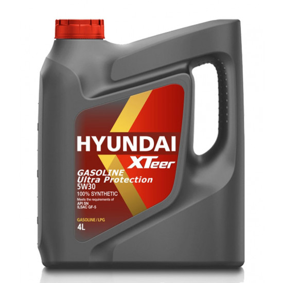 Масло моторное 5w30 4л HYUNDAI X Teer Ultra Protection SN/CF Масло моторное 5w30 4л HYUNDAI X Teer Ultra Protection SN/CF