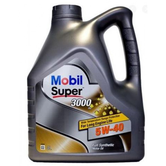 Масло моторное 5w40 4л Mobil Super 3000 син.