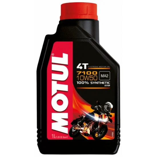 Масло моторное 4-х такт 10w50 Motul 7100 Ester 1л син Масло моторное 4-х такт 10w50 Motul 7100 Ester 1л син