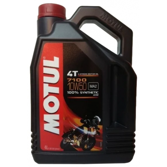 Масло моторное 4-х такт 10w50 Motul 7100 Ester 4л син Масло моторное 4-х такт 10w50 Motul 7100 Ester 4л син