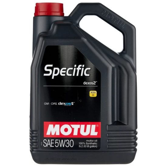 Масло моторное 5w30 5л MOTUL Specific Dexos2 син