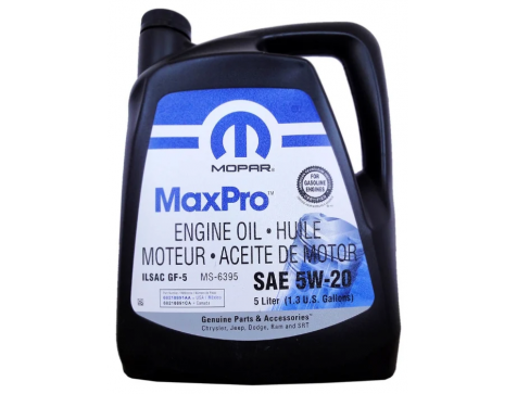 Масло моторное 5w20 5л Mopar син