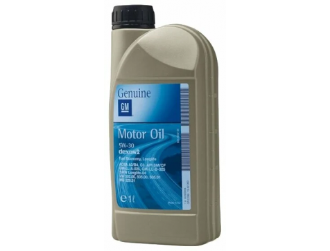 Масло моторное 5w30 1л GM Dexos2 син. Масло моторное 5w30 1л GM Dexos2 син.