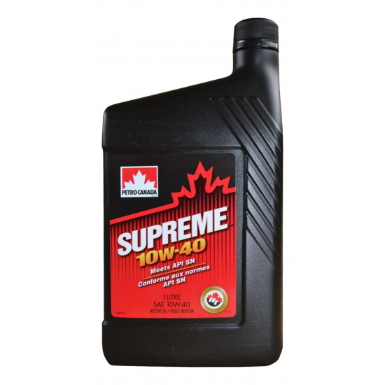 Масло моторное 10w40 1л Petro-Canada Supreme п/с Масло моторное 10w40 1л Petro-Canada Supreme п/с