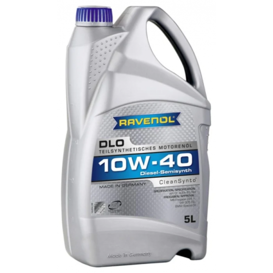 Масло моторное 10w40 5л RAVENOL DLO п/с Масло моторное 10w40 5л RAVENOL DLO п/с