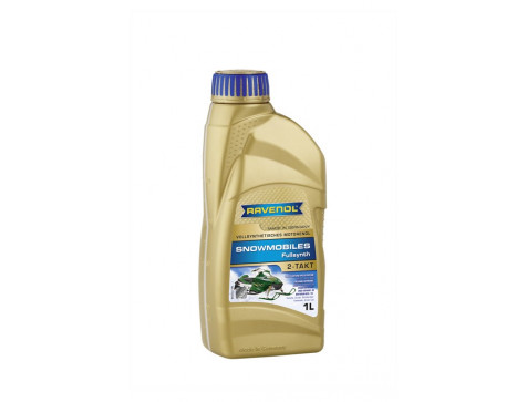 Масло моторное 2-х такт RAVENOL 1л. для мотосаней син
