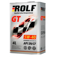 Масло моторное 5w40 4л ROLF GT син