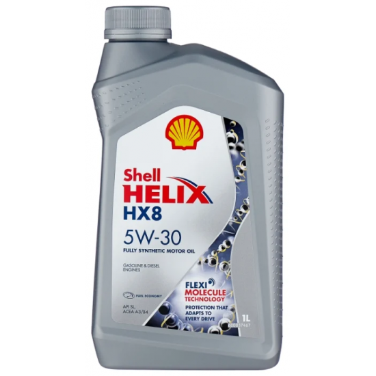 Масло моторное 5w30 1л Shell HELIX HX8 син. Масло моторное 5w30 1л Shell HELIX HX8 син.