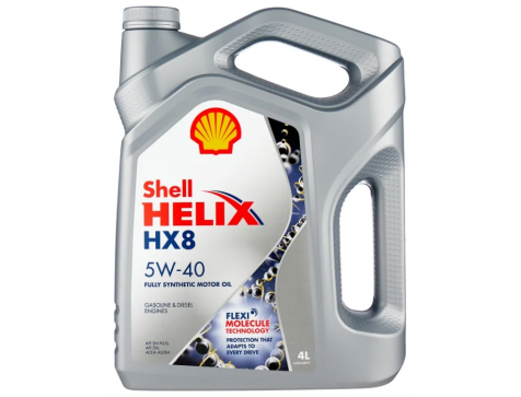 Масло моторное 5w40 4л Shell HELIX HX8 син.