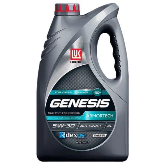 Масло моторное 5w40 4л Лукойл GENESIS ARMORTECH DIESEL син Масло моторное 5w40 4л Лукойл GENESIS ARMORTECH DIESEL син