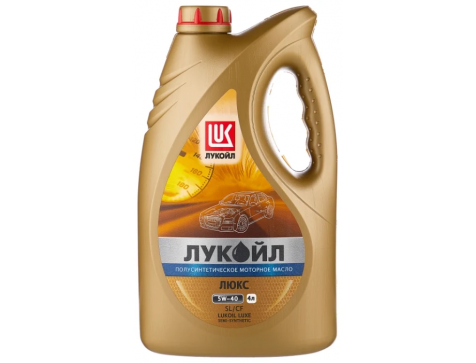 Масло моторное 5w40 4л Лукойл Люкс син.
